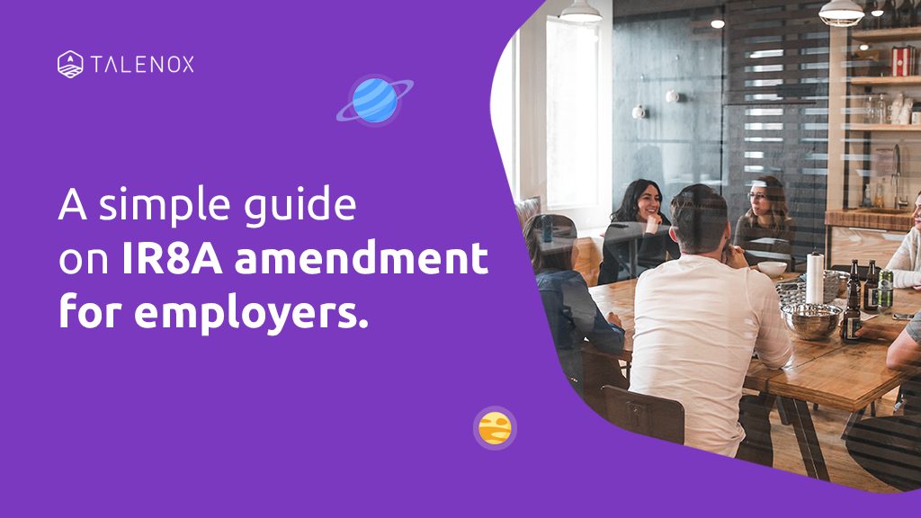 How-to: Amend a Submitted IR8A Form