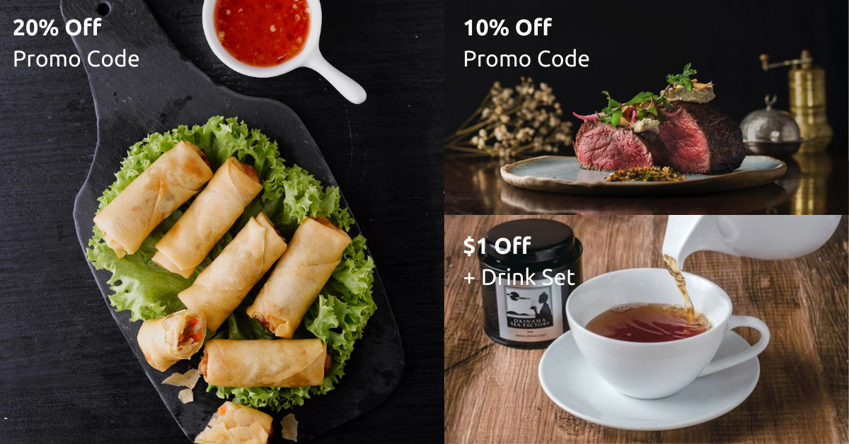 Food Takeout & Delivery Promos in 2020 For Work From Home (WFH)